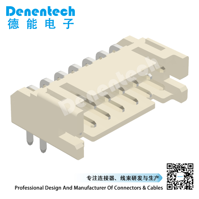 Denentech现货批发 PHD双排90度 2.0mm Wafer 端子胶壳 接插件 针座连接器